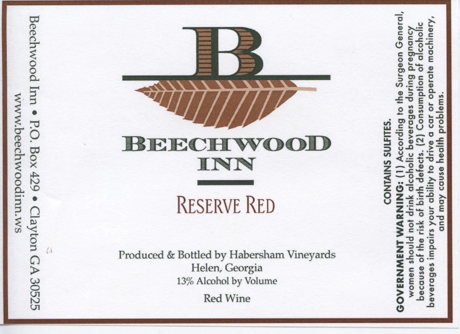 Reserve Red