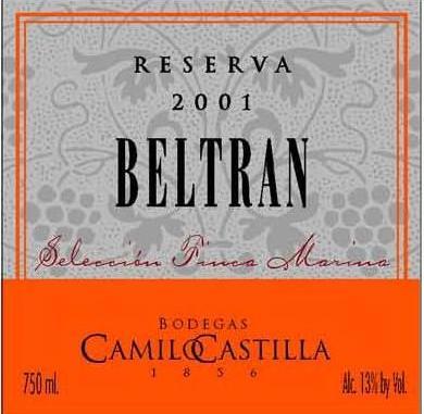 Beltran Reserve Navarra Red Wine