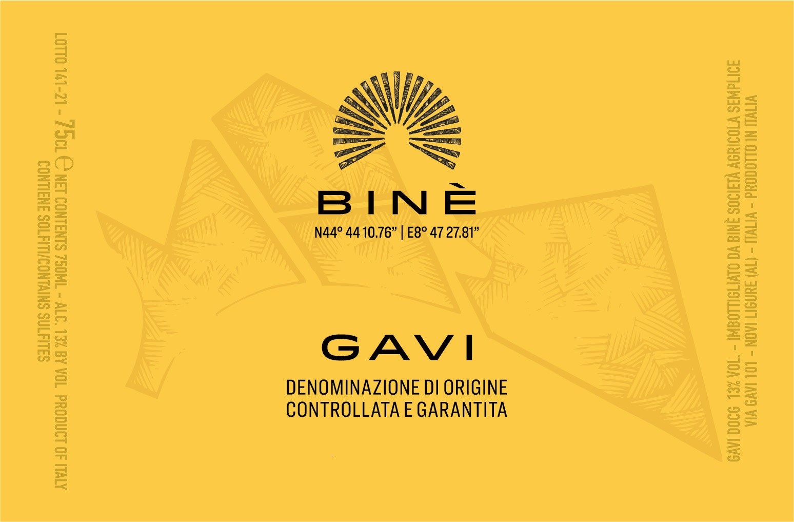 Gavi Denominazione Di Origine Controllata E Garantita