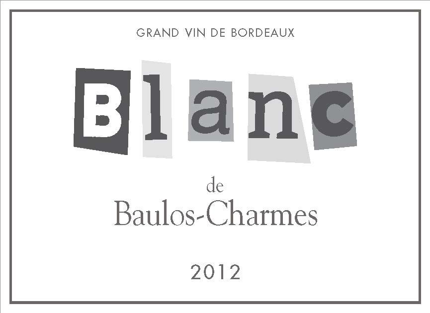 Grand Vin De Bordeaux De Baulos - Charmes Blanc