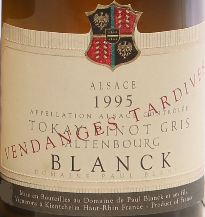 Altenbourg Vendanges Tardives