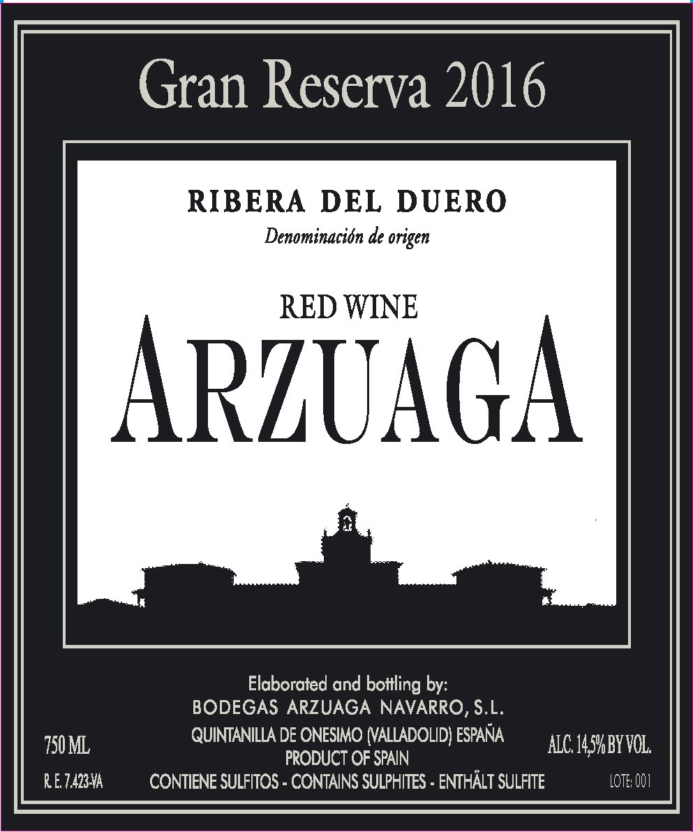 Tinto Arzuaga Gran Reserva
