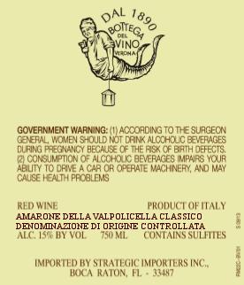 Amarone della Valpolicella Classico