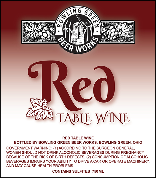 Red Table Wine