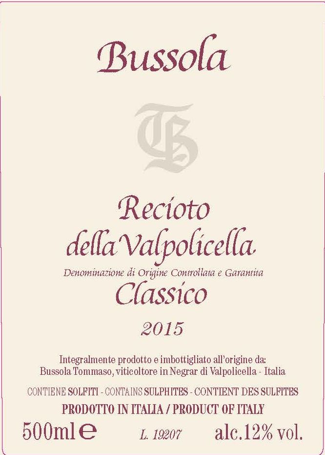 Recioto della Valpolicella Classico