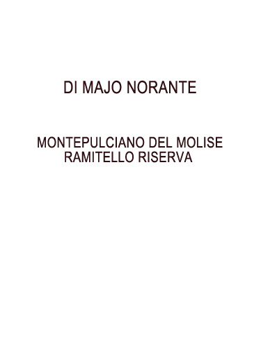 Ramitello Riserva