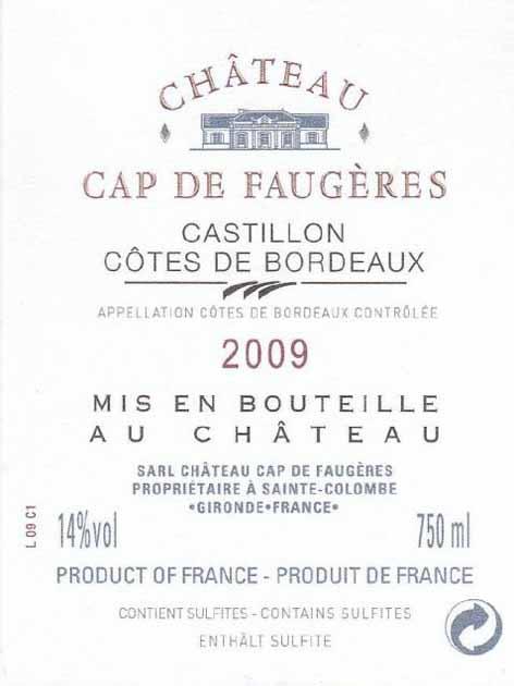 Château Cap De Faugères