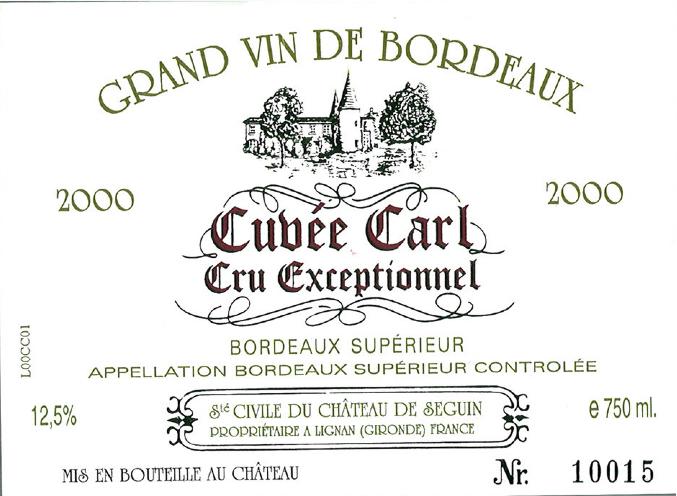 Cuvée Carb Cru Exceptionnel