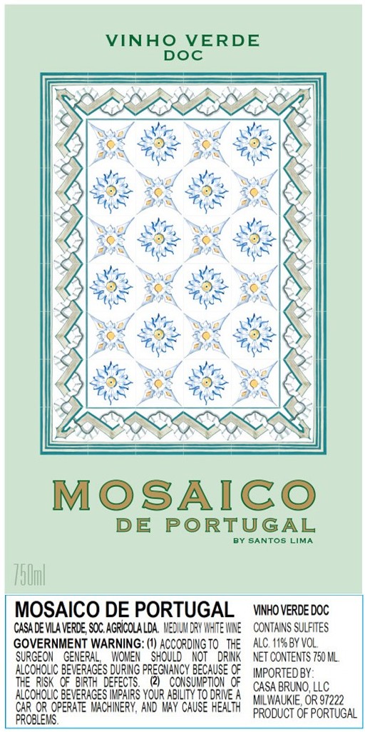 Mosaico De Portugal