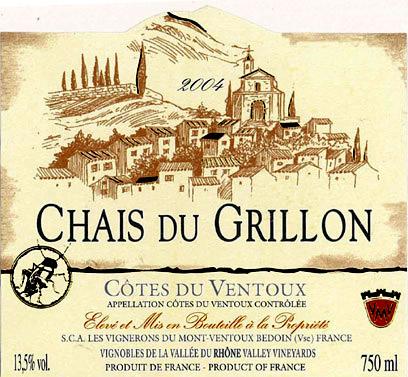 Côtes Du Ventoux Red Wine