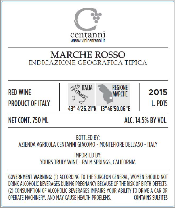Marche Rosso
