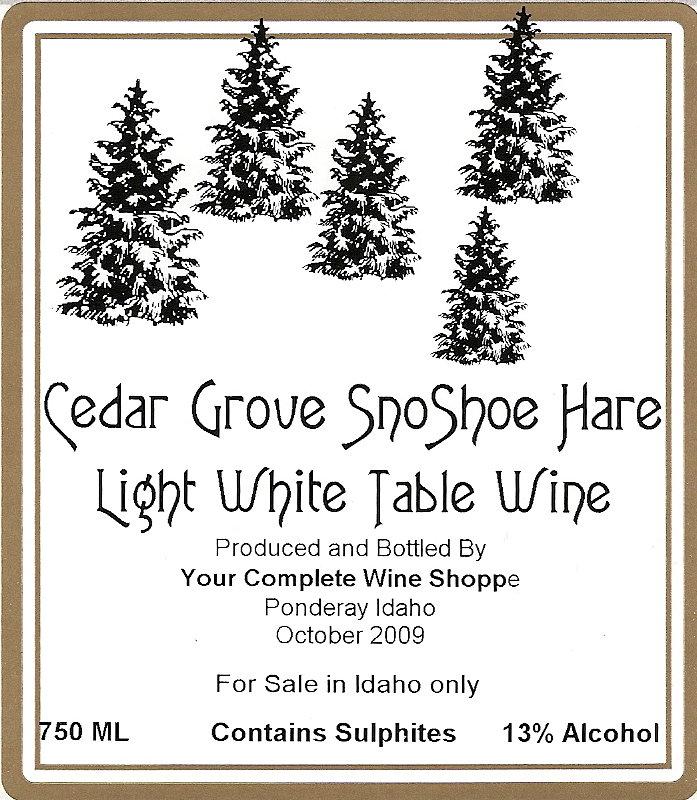 Snoshoe Hare Light White