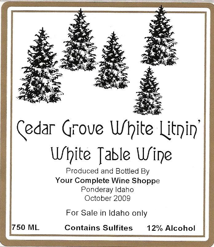 White Table Wine