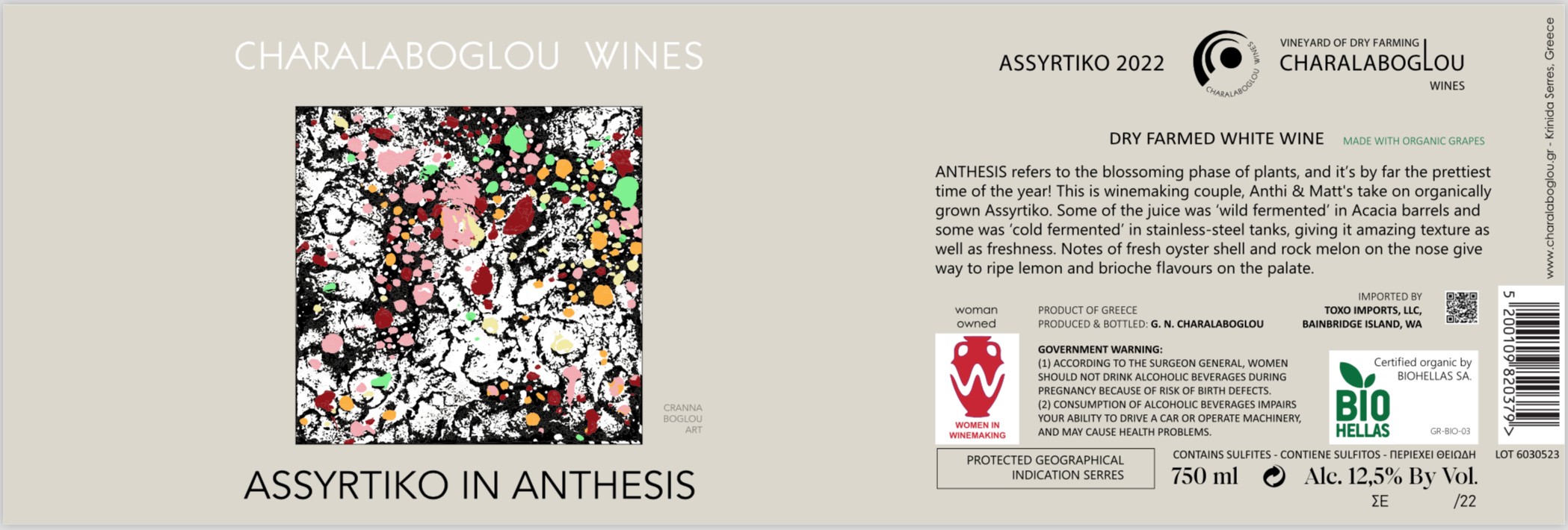 Assyrtiko In Anthesis