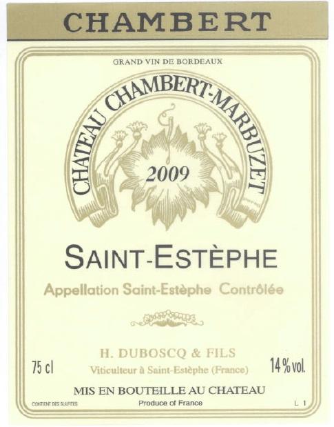 Mi & Il Chateau Chambert-Marbuzet