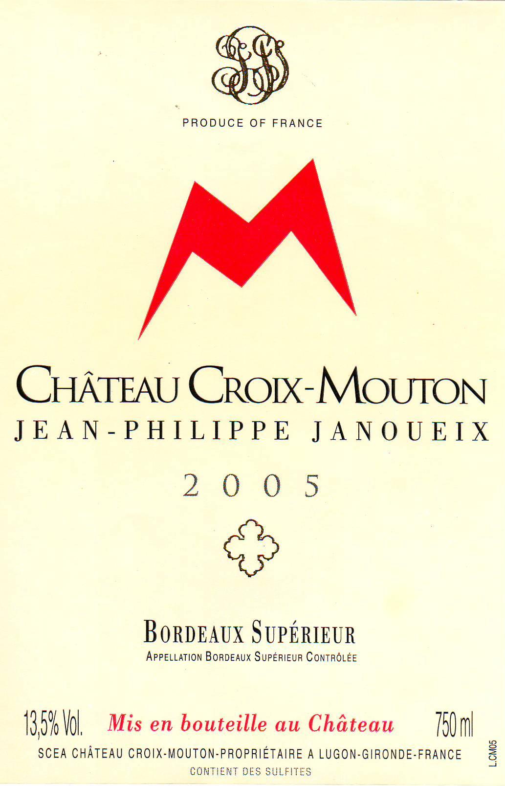 Chateau Croix - Mouton