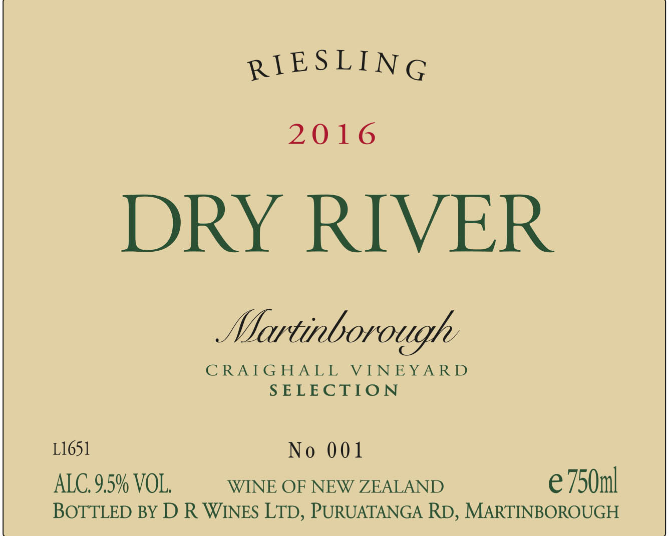 Craighall Vineyard Selection