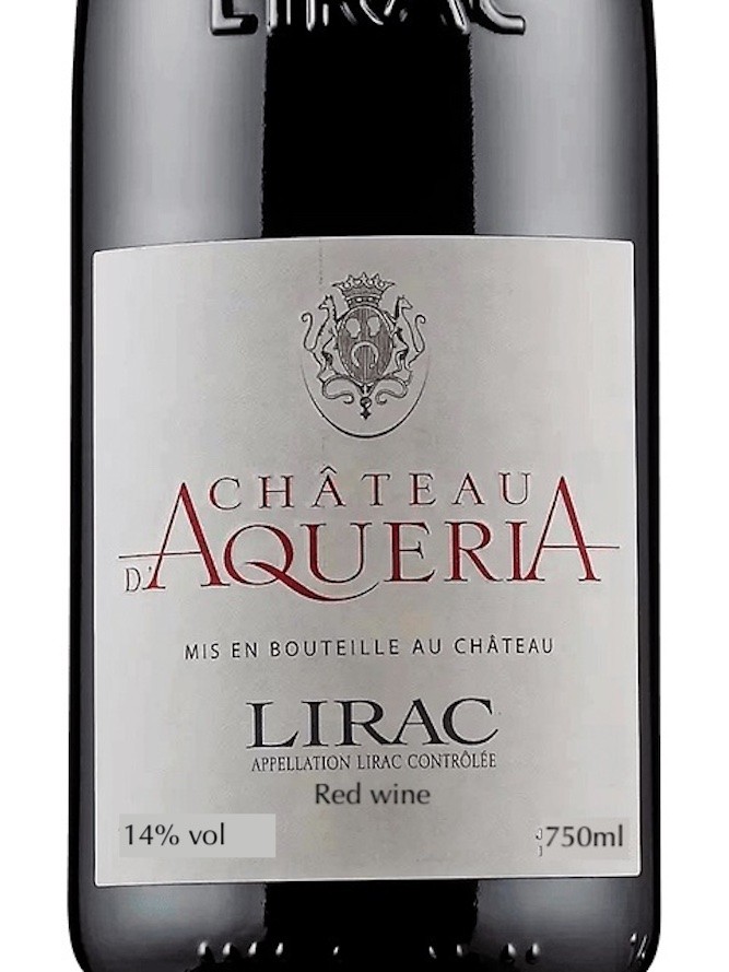 Aqueria Lirac Red Wine