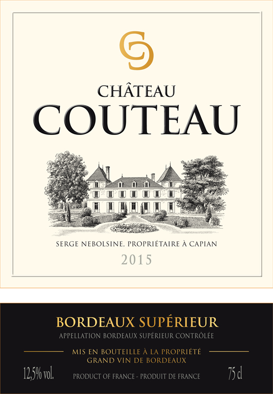 Château Couteau Bordeaux Supérieur
