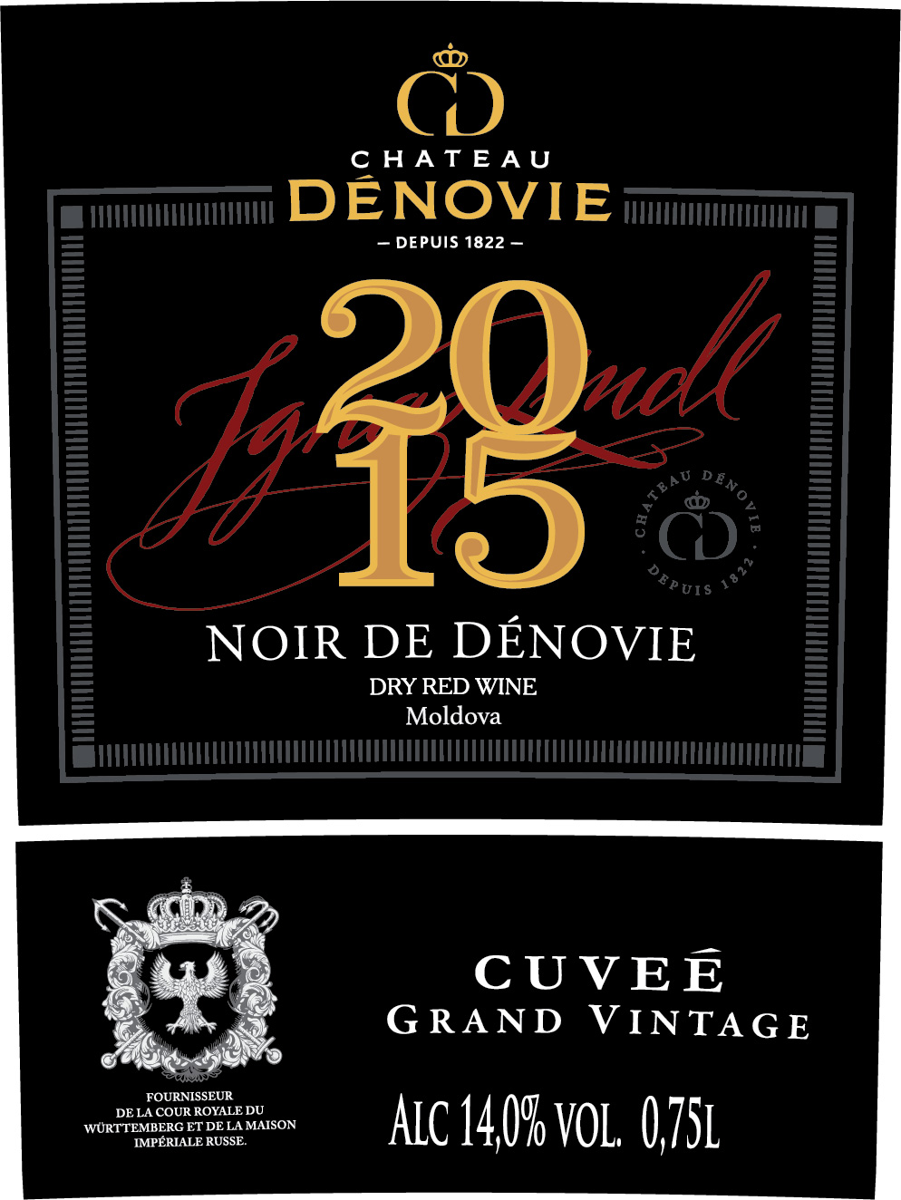 Noir De Dénovie Dry Red Wine