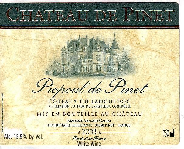 Picpoul De Pinet