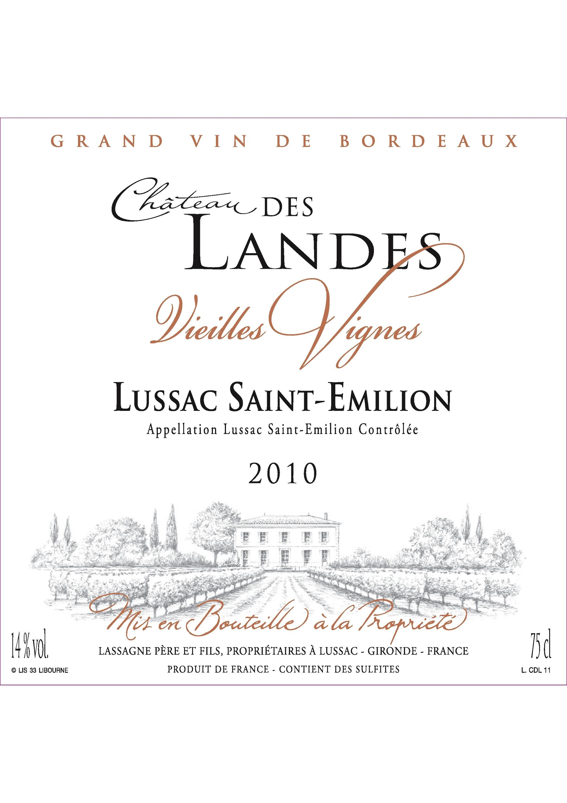 Chateau Des Lussac Saint-Emilion