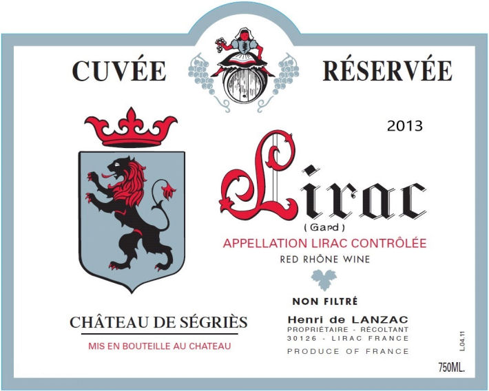 Cuvée Château De Ségrès