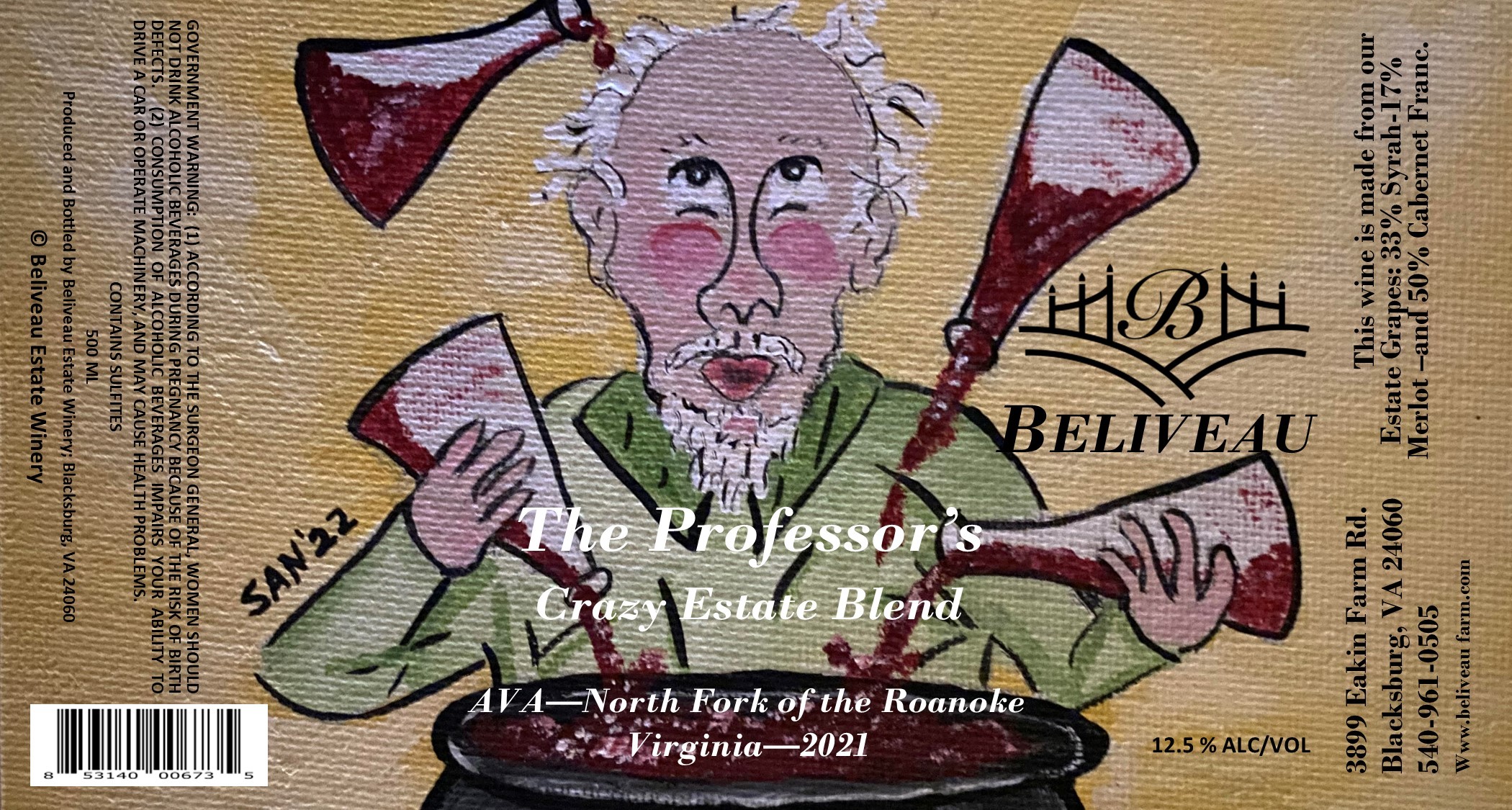 The Professor's Crazy Estate Blend