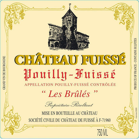 Château Fuissé Les Brûlés