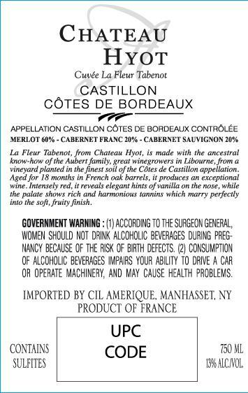 Cuvee La Fleur Tabenot