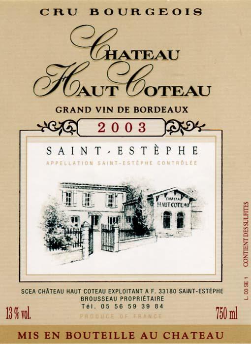 Chateau Haut Coteaux