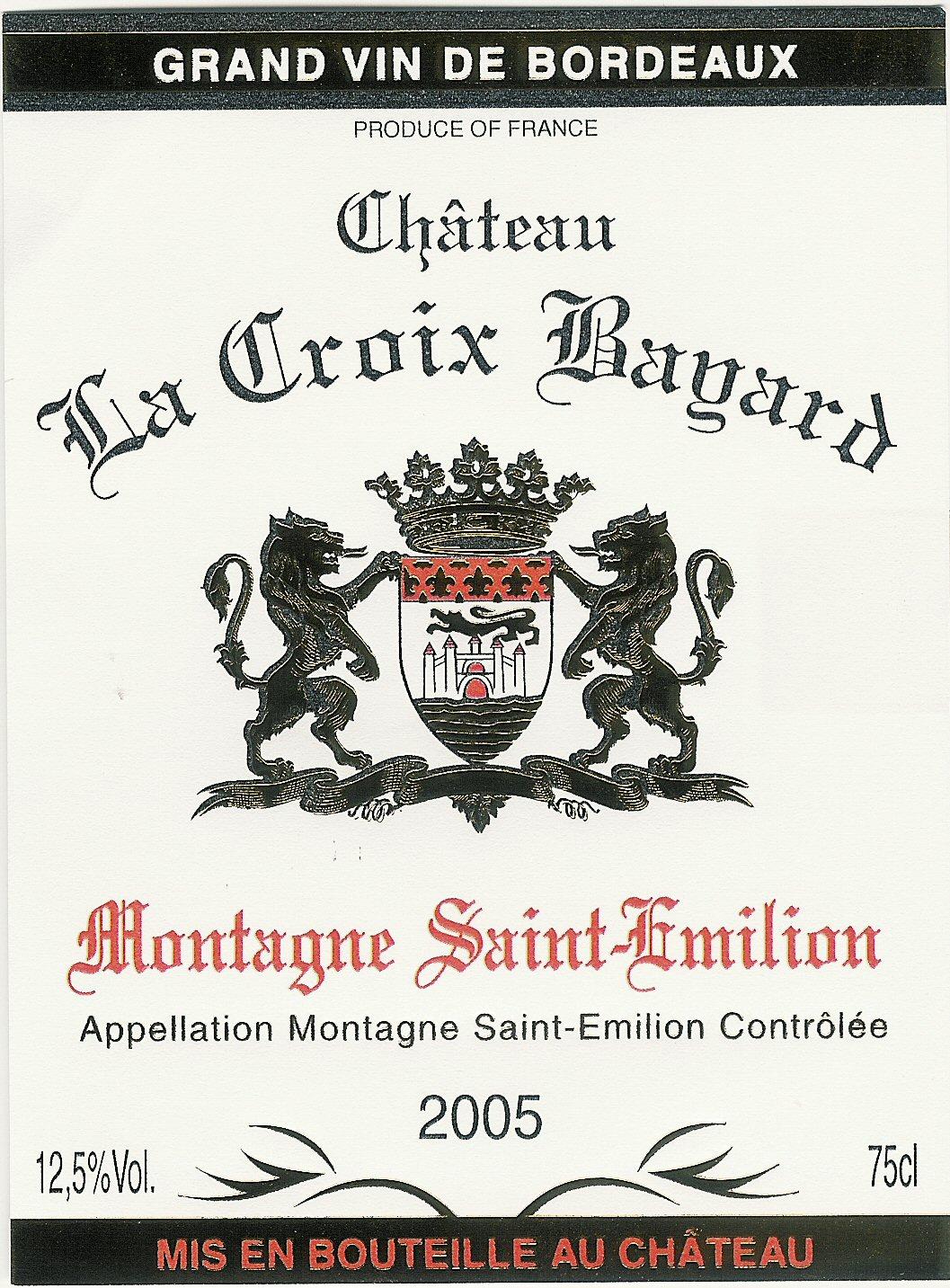 Grand Vin De Bordeaux Montagne Saint - Emilion