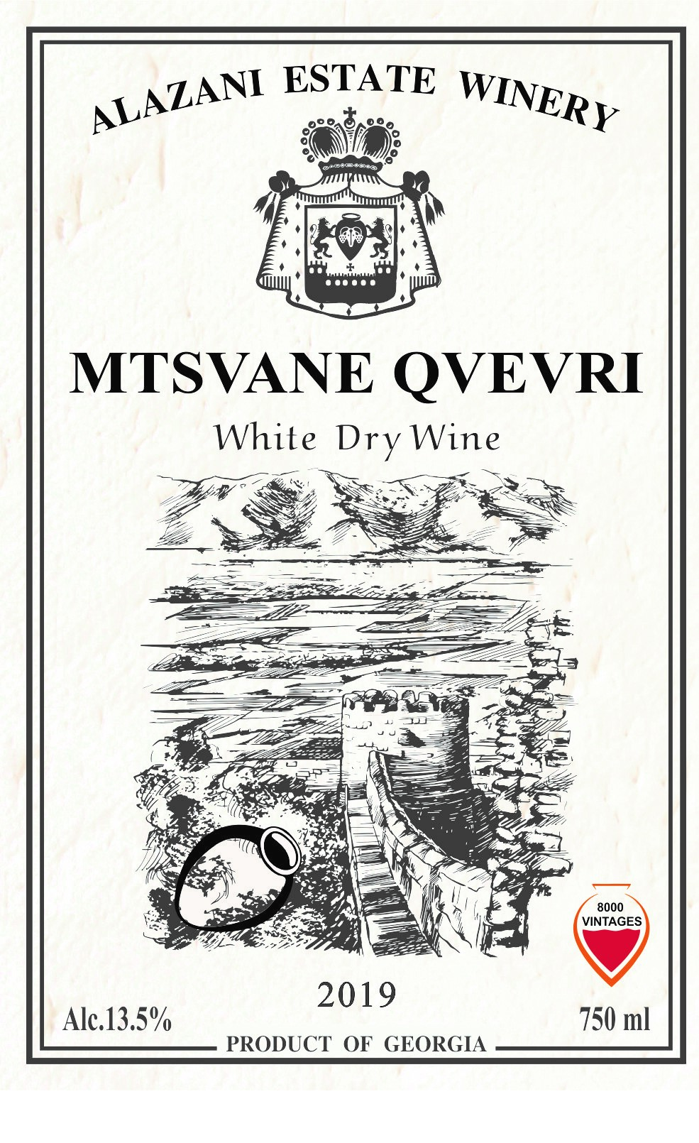 Mtsvane Qvevri White Dry Wine