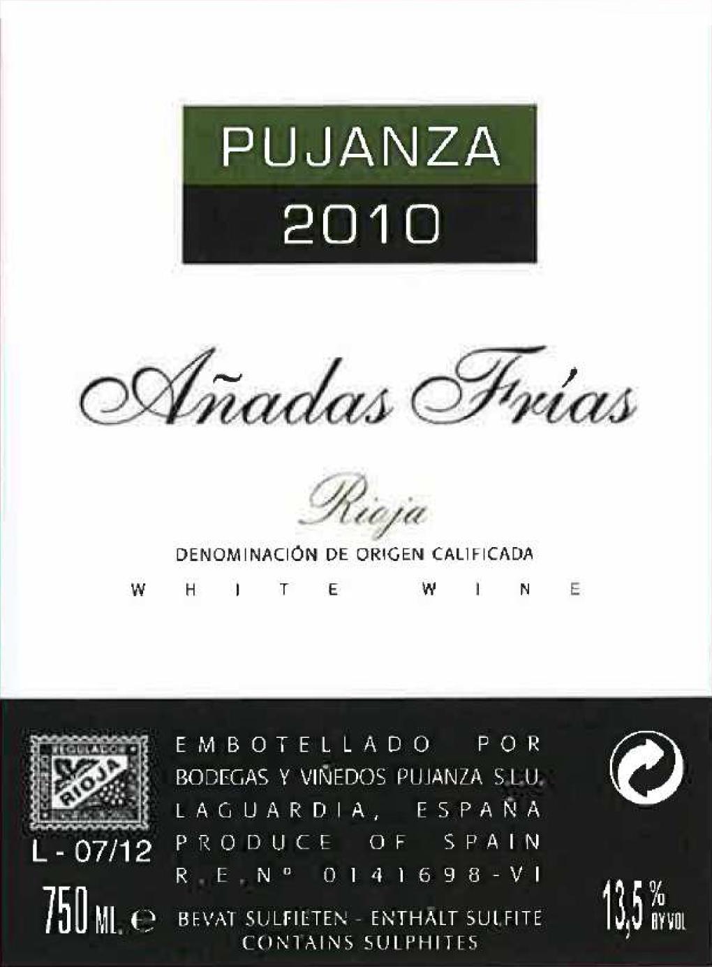 Pujanza Anadas Frias
