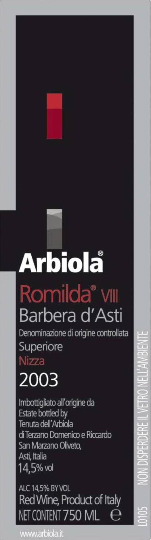 Arbiola Romilda