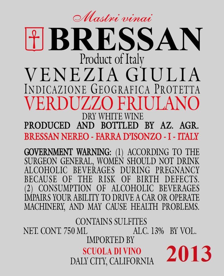Bressan Verduzzo Friulano