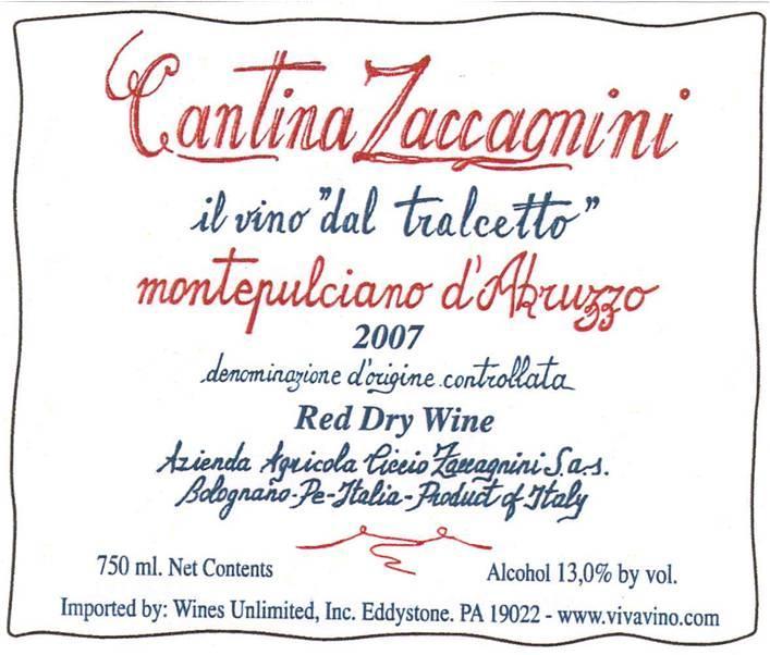 il vino 'dal tralcetto'