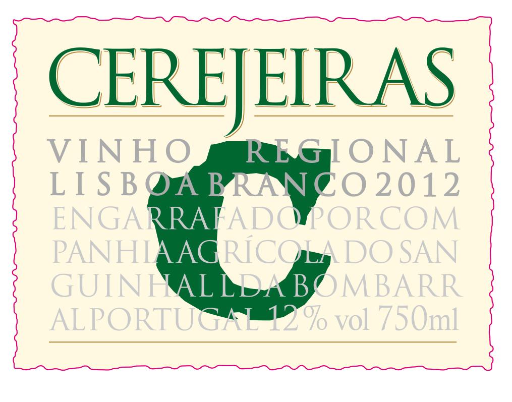 Cere Eiras Regional Vinho Lisboa Branco
