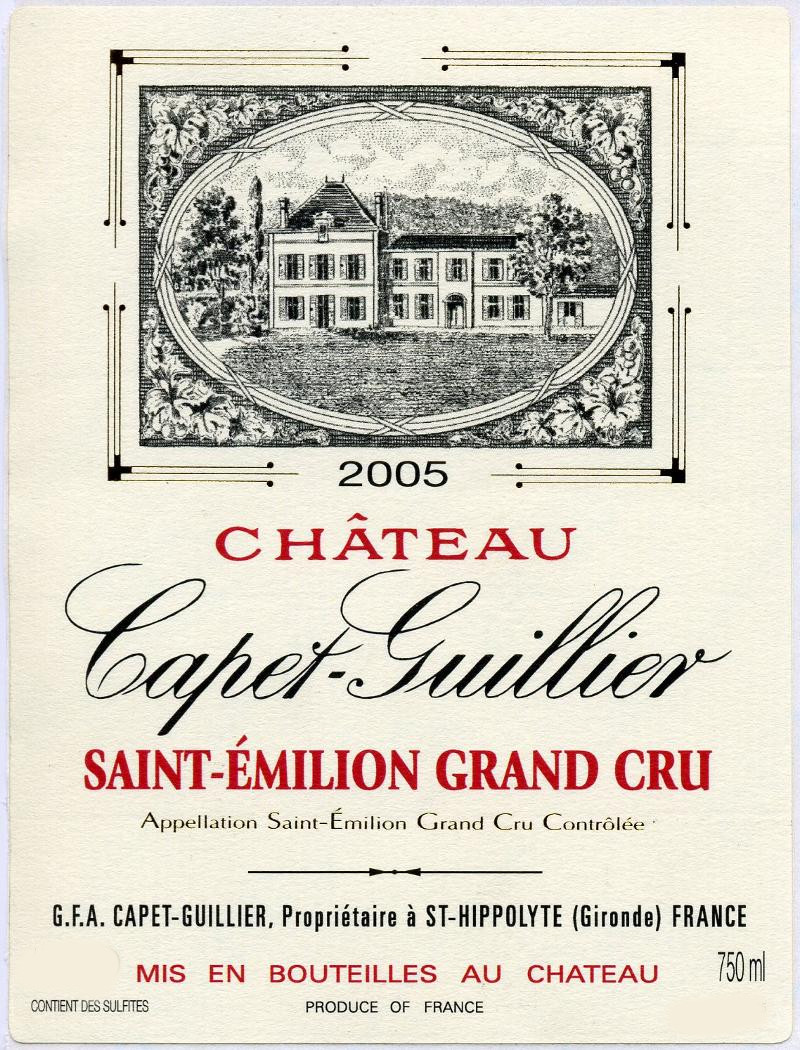 Capet - Guillier Saint - Émilion Grand Cru