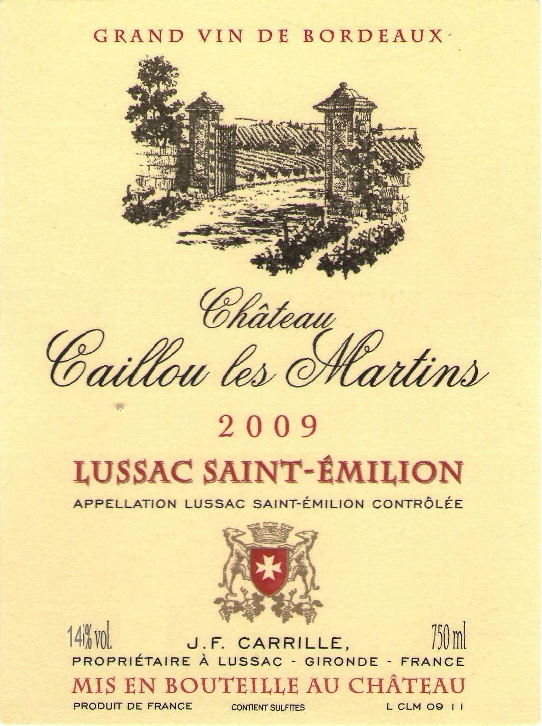 Château Caillou Les Martins
