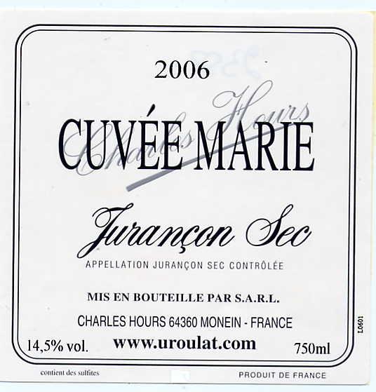 Cuvee Marie