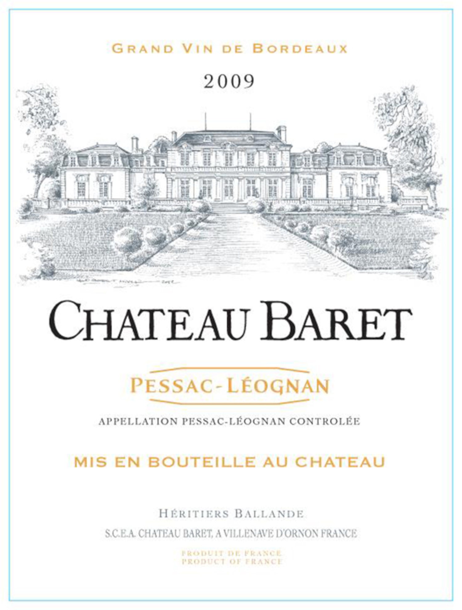 Chateau Baret Pessac Leognan