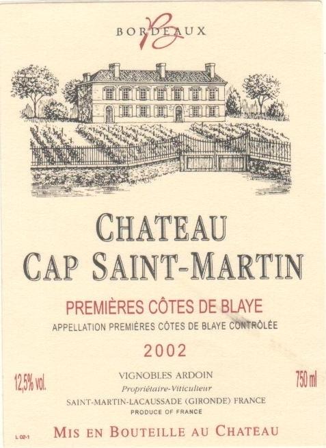 Chateau Cap St Martin