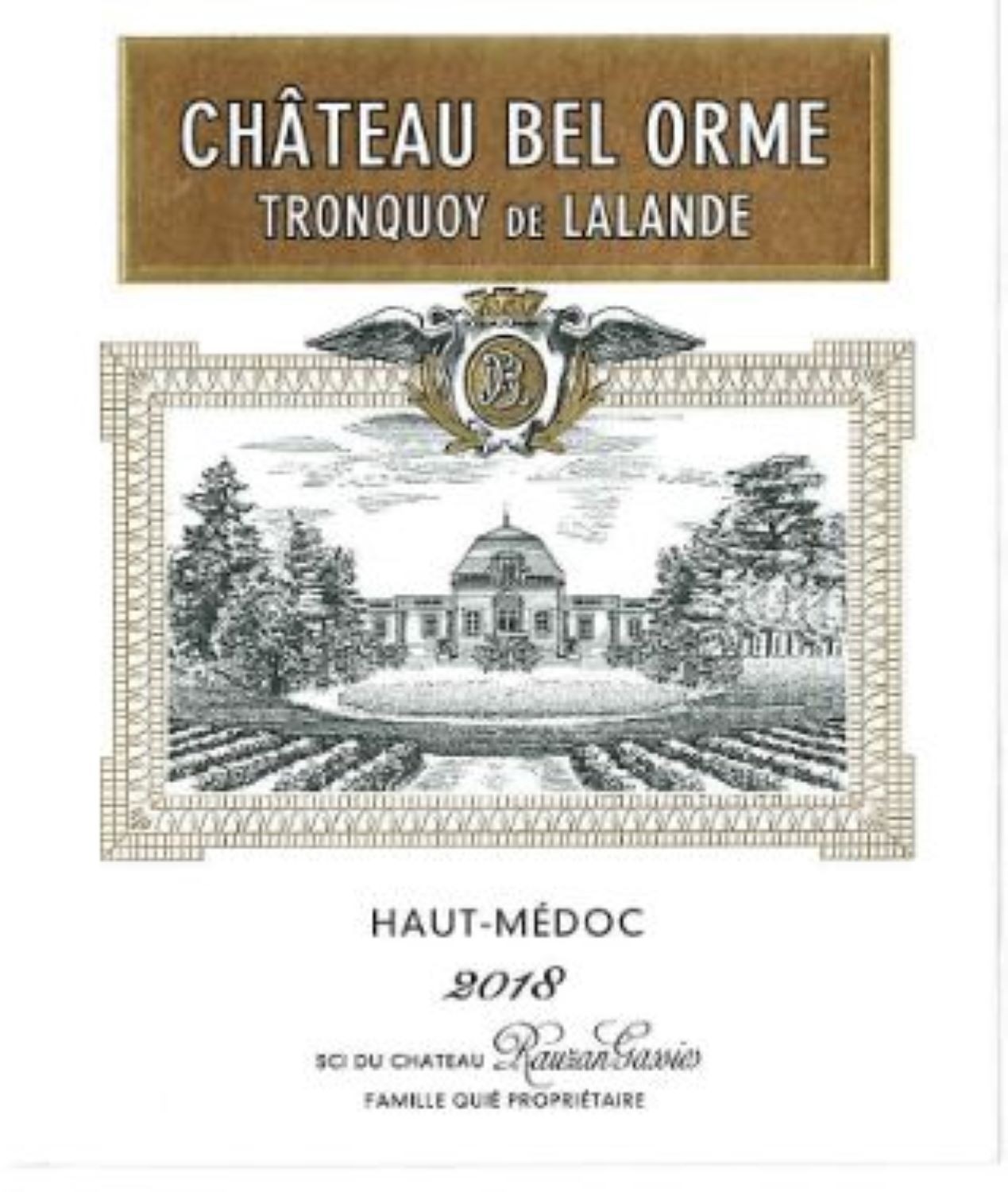 Château Bel Orme Tronquoy De Lalande