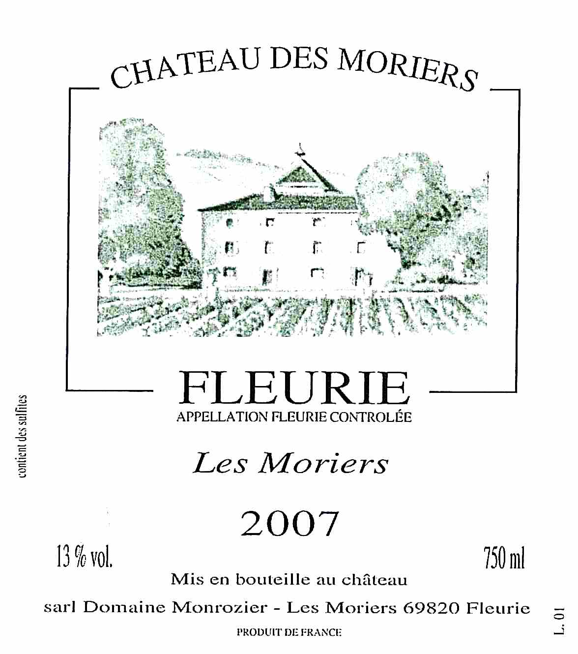 Les Moriers Fleurie