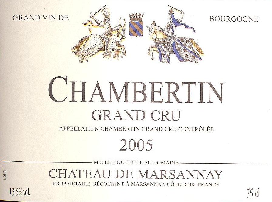 Chambertin Grand Cru