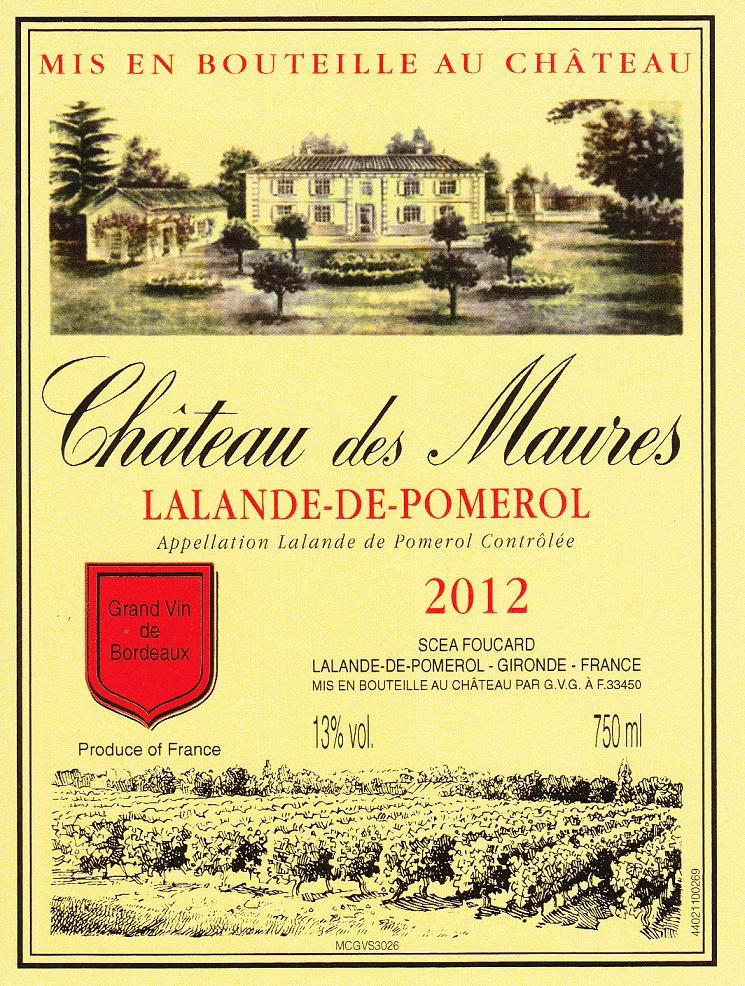 Château Des Maures Lalande De Pomerol