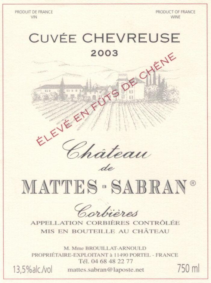 Cuvee Chevreuse