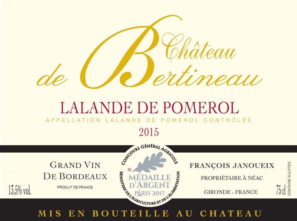 Château De Bertineau Red Wine