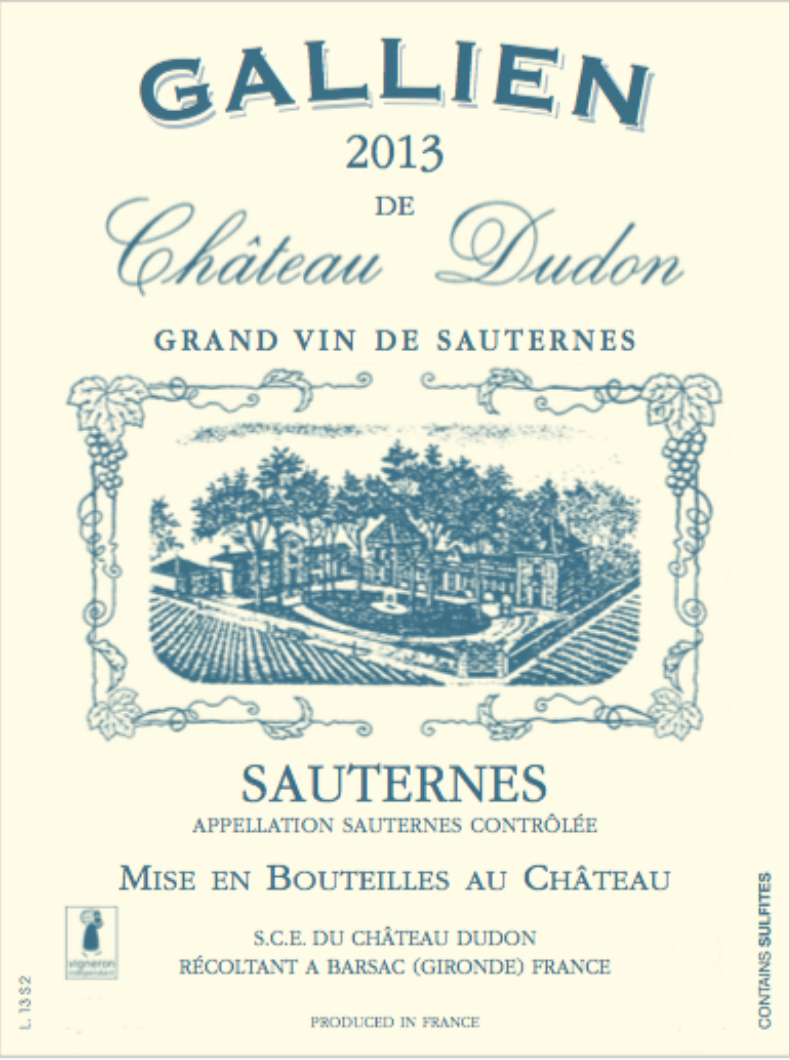 Gallien De Château Dudon